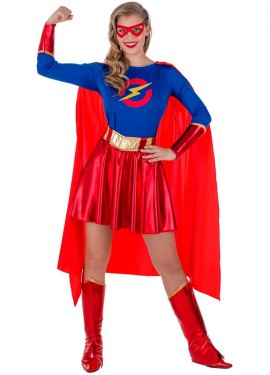 disfraces frikis superheroina  mujer comprar disfraz halloween mujer