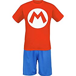 Pijamas de Mario Bros para niños o adultos, mario bros pijama