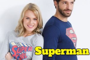 pijamas superhéroes de superman