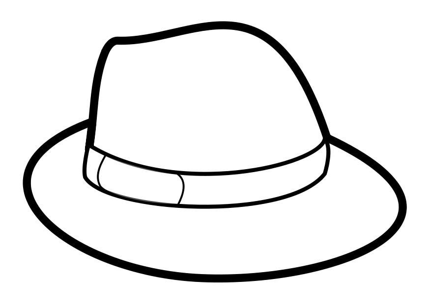 sombreros para colorear dibujos de sombreros para pintar