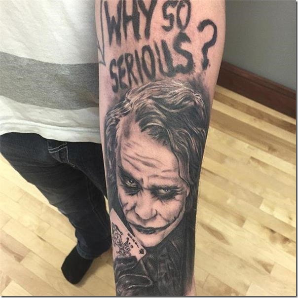 tatuaje antebrazo del joker tatuajes antebrazo del guason