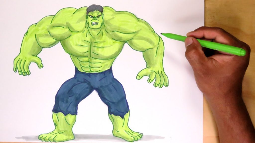 dibujos de hulk