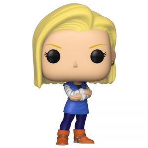 androide c18 android c 18 funko pop figura, c18 androide