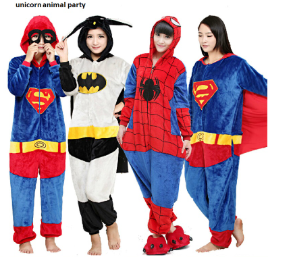 pijamas de superhéroes para mujer, pijama superhéroes para pareja