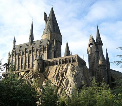 estructura del castillo de hogwarts de harry potter, ¿dónde está hogwarts?