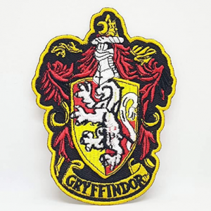 que significa el escudo de gryffindor? explicación del escudo gryffindor. parches con el escudo de Gryffindor de Harry Potter