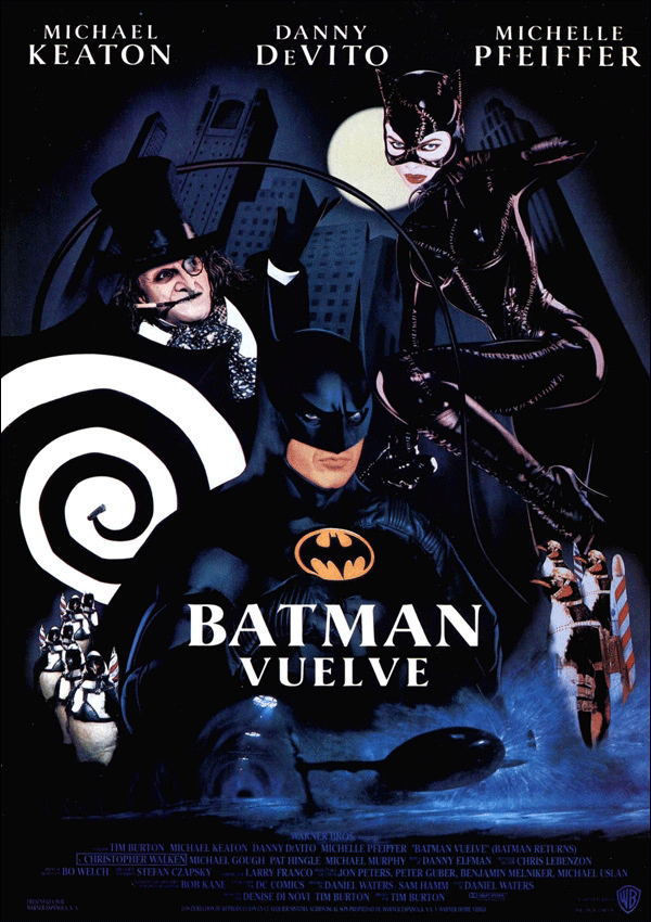 Batman Vuelve - batman returns las 50 mejores películas de superhéroes, mejores películas de superhéroes