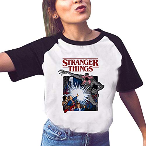 Camiseta Stranger Things Mujer camisetas de series de tv, camisetas de series