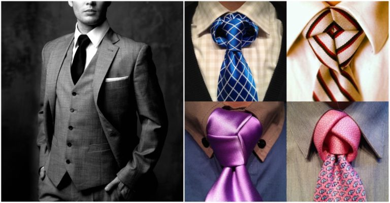clases de nudos de corbata modernos