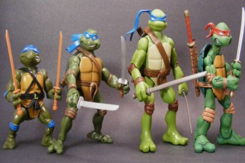 Figuras Tortugas Ninja reales