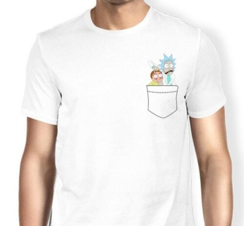 chico con Camisetas Rick & Morty