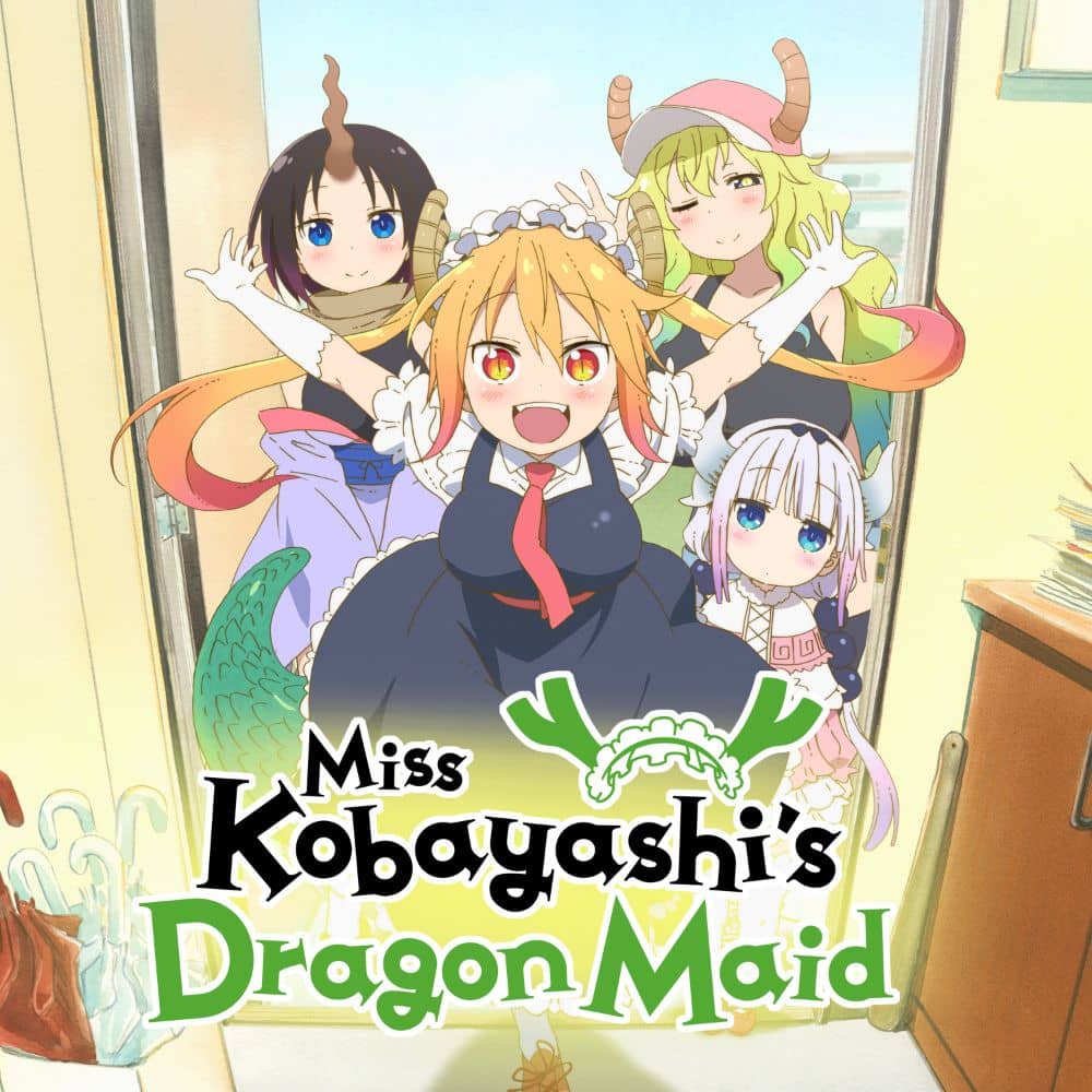 Miss Kobayashi's Dragon Maid, mejores animes de dragones