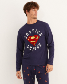 comprar pijamas de la liga de la justicia para hombres adultos