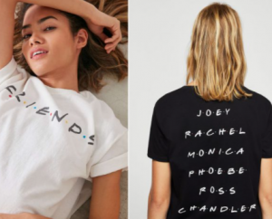 Comprar camisetas de friends para mujeres, camiseta friends mujer