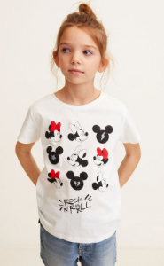 Comprar camisetas de Disney para niña, camisetas baratas de disney para niñas
