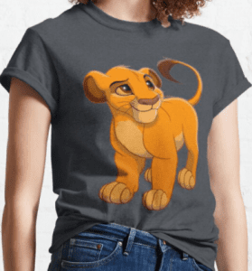 Comprar camisetas baratas de el rey león para mujeres niños niñas y hombres
