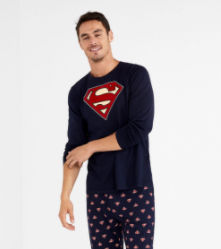 comprar los mejores pijamas superman para hombres mujeres y niños