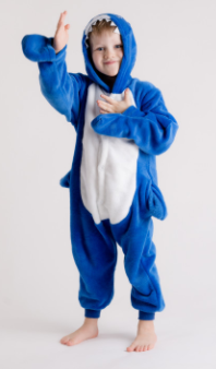 comprar pijamas tiburon para niños y niñas